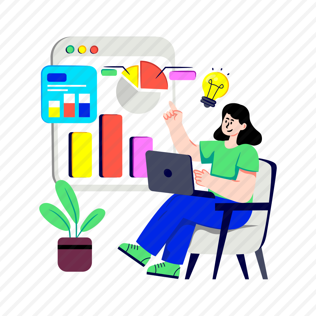 Data Analytics, Online Infographic, Web Statistics, Business Chart, Online Graph preview