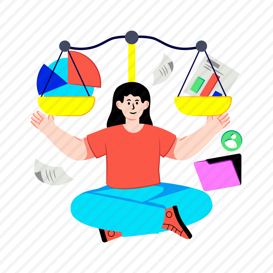 Data Balance, Data Equilibrium, Business Data, Infographic, Statistics preview