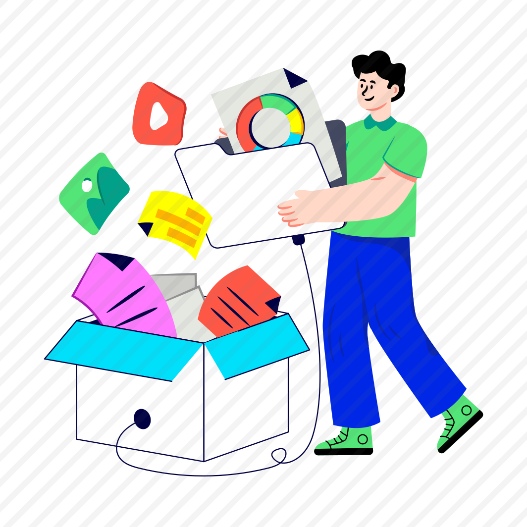 Data Box, Data Parcel, Data Package, Data Folder, Document, preview