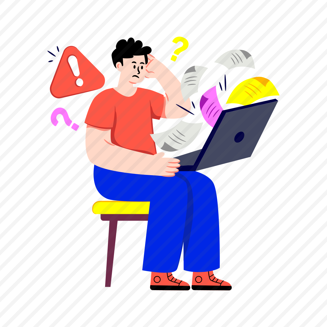 Data Error, Data Problem, Data Warning, Data Alert, Data Lost, preview