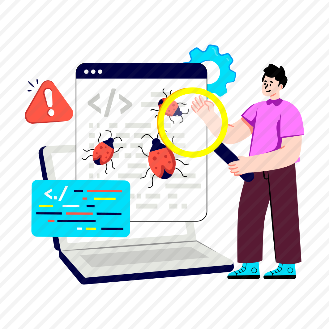 Bug Testing, Bug Analysis, Debugging Software, Search Bug, Software Testing preview