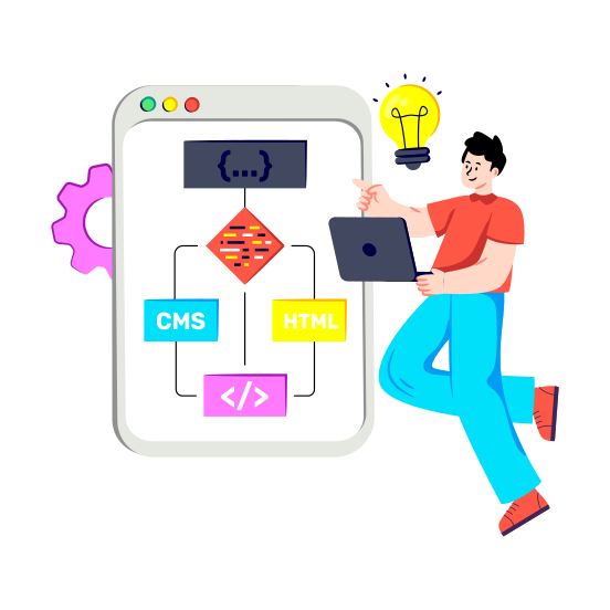 Program Sitemap, Program Flowchart, Program Flow Diagram, Program Hierarchy, Program Algorithm illustration