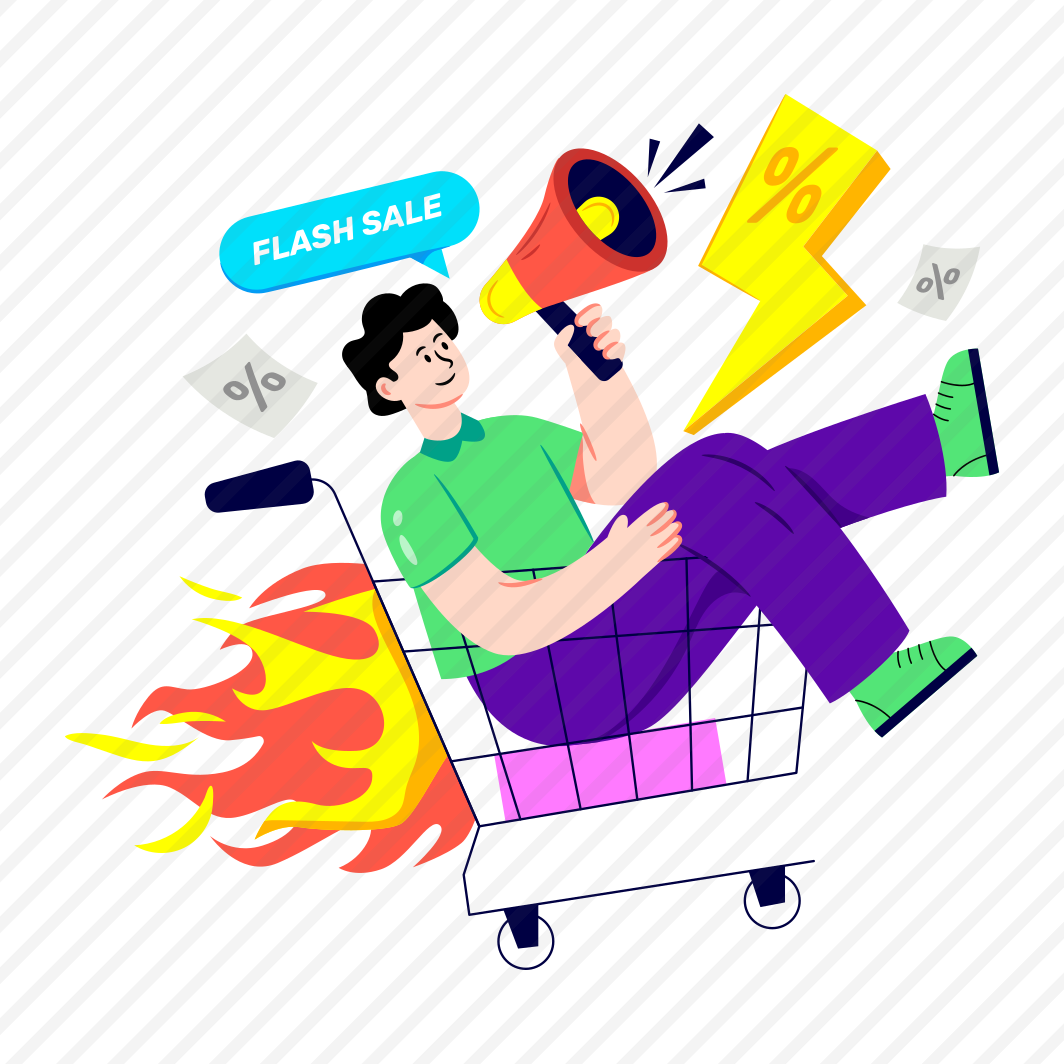Flash Sale, Flash Discount, Flash Offer, Flash Deal, Ecommerce preview