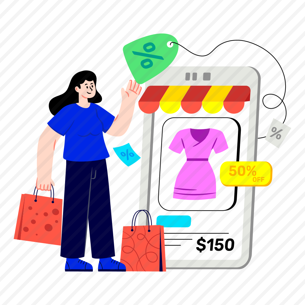 Mobile Shopping, Eshopping, Ecommerce, Online Shopping, Buy Frock Online preview