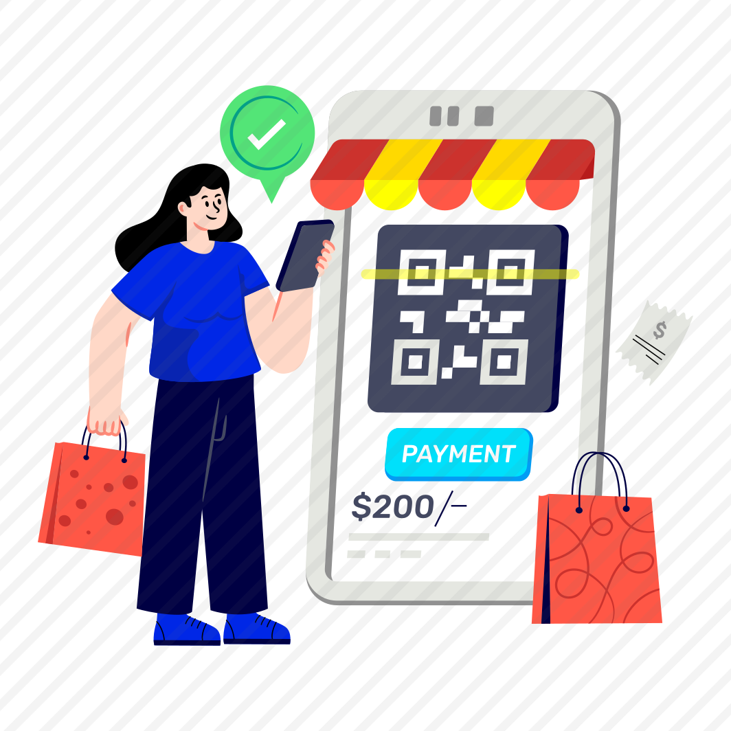 Qr Code Payment, Price Code, Ecommerce, Online Shopping Payment, Epay, preview