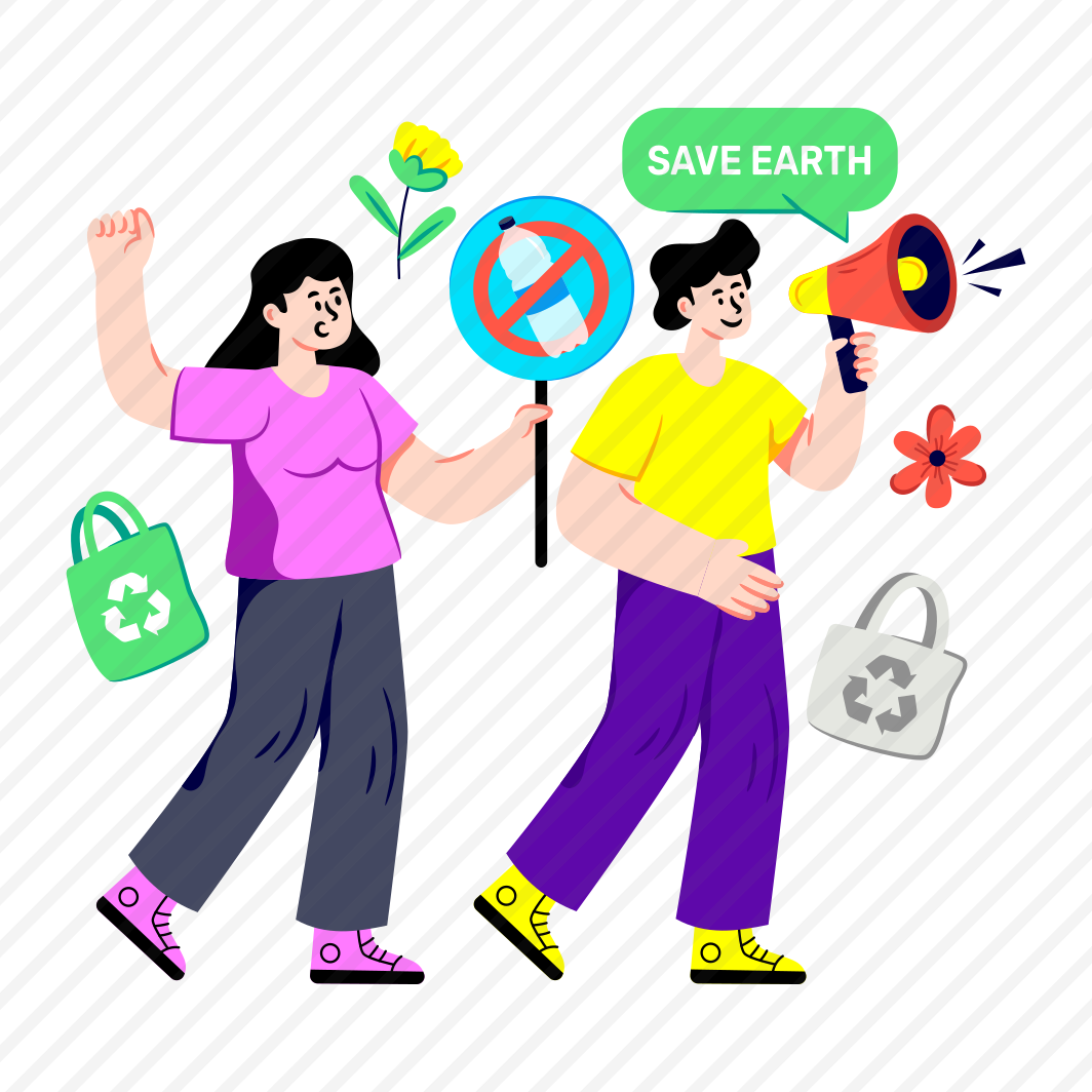 Save Earth, Save Planet, Environmental Activism, Sustainability, Ecology Awareness preview