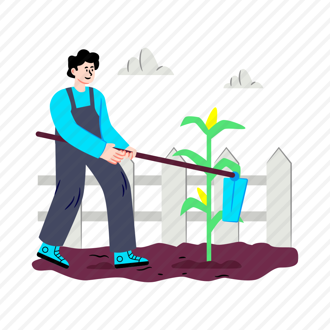 Soil Loosening, Soil Tilling, Ploughing, Gardening, Farming, preview