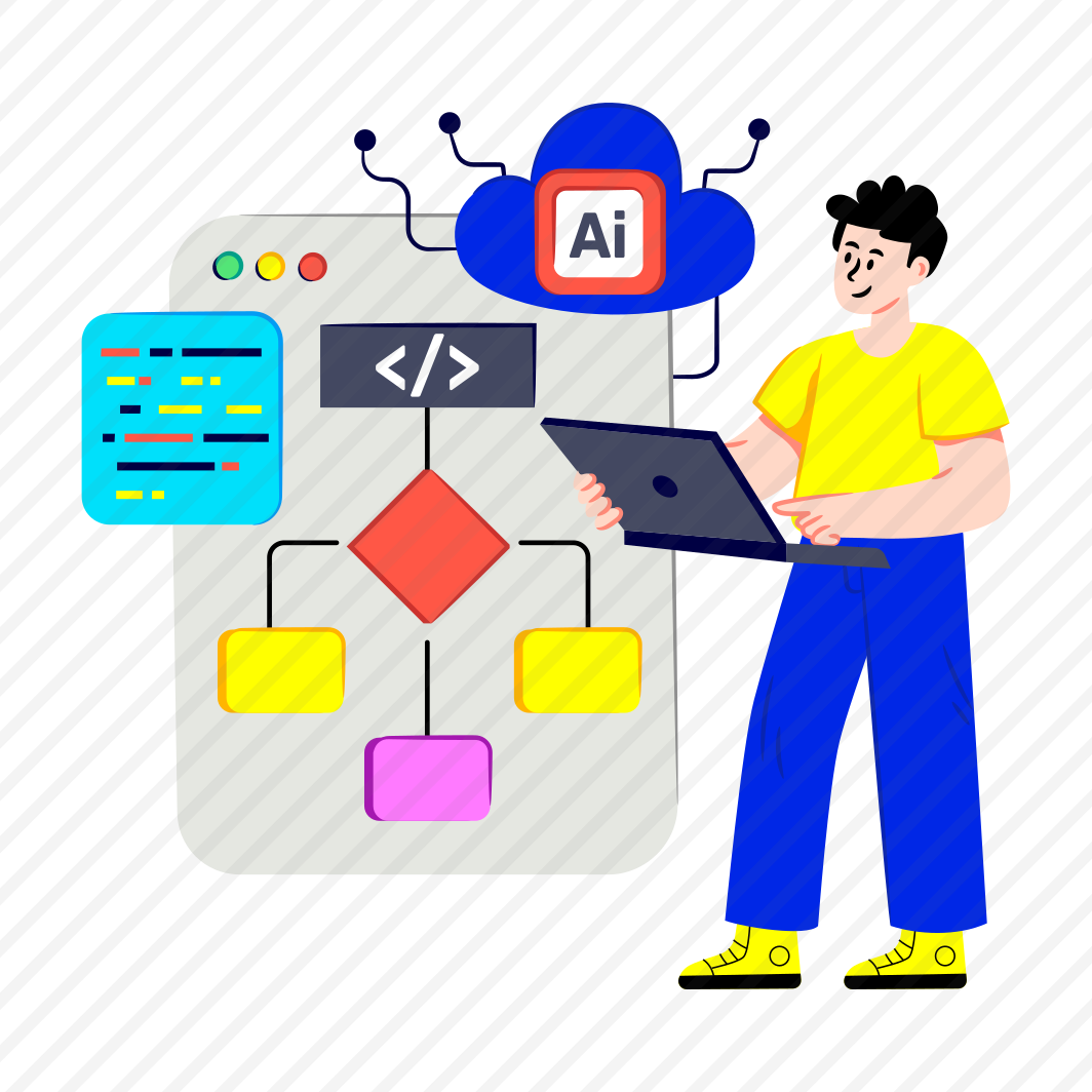 Ai Cloud Coding, Ai Cloud Programming, Software Development, Artificial Intelligence, Ai Technology preview