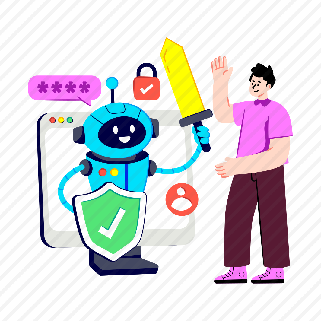 Fighting Robot, Battle Robot, Ai Security, Ai Protection, Artificial Intelligence preview