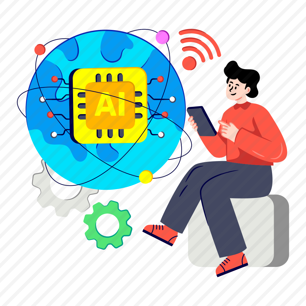 Global Processor, Global Ai, Artificial Intelligence, Global Network, Global Connection preview