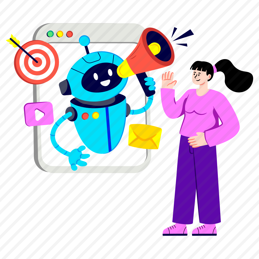 Robot Marketing, Robot Promotion, Robot Campaign, Ai Marketing, Ai Promotion, preview