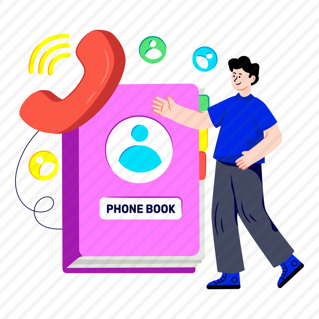 Contact Book, Phonebook, Address Book, Booklet, Contact Diary, preview