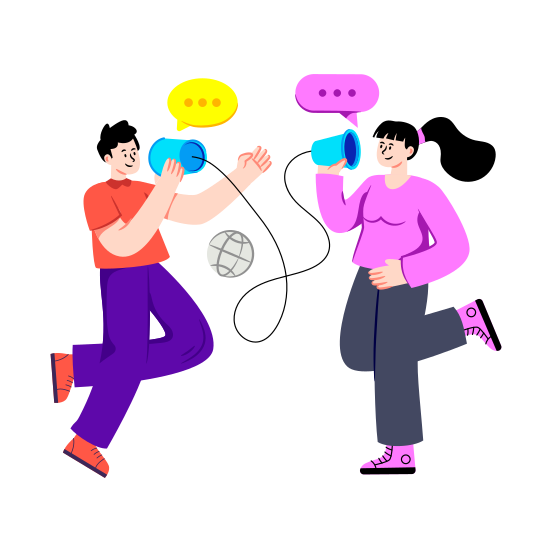 String Phone Communication, String Phone Conversation, String Phone Discussion, String Phone Negotiation, String Phone Chatting illustration