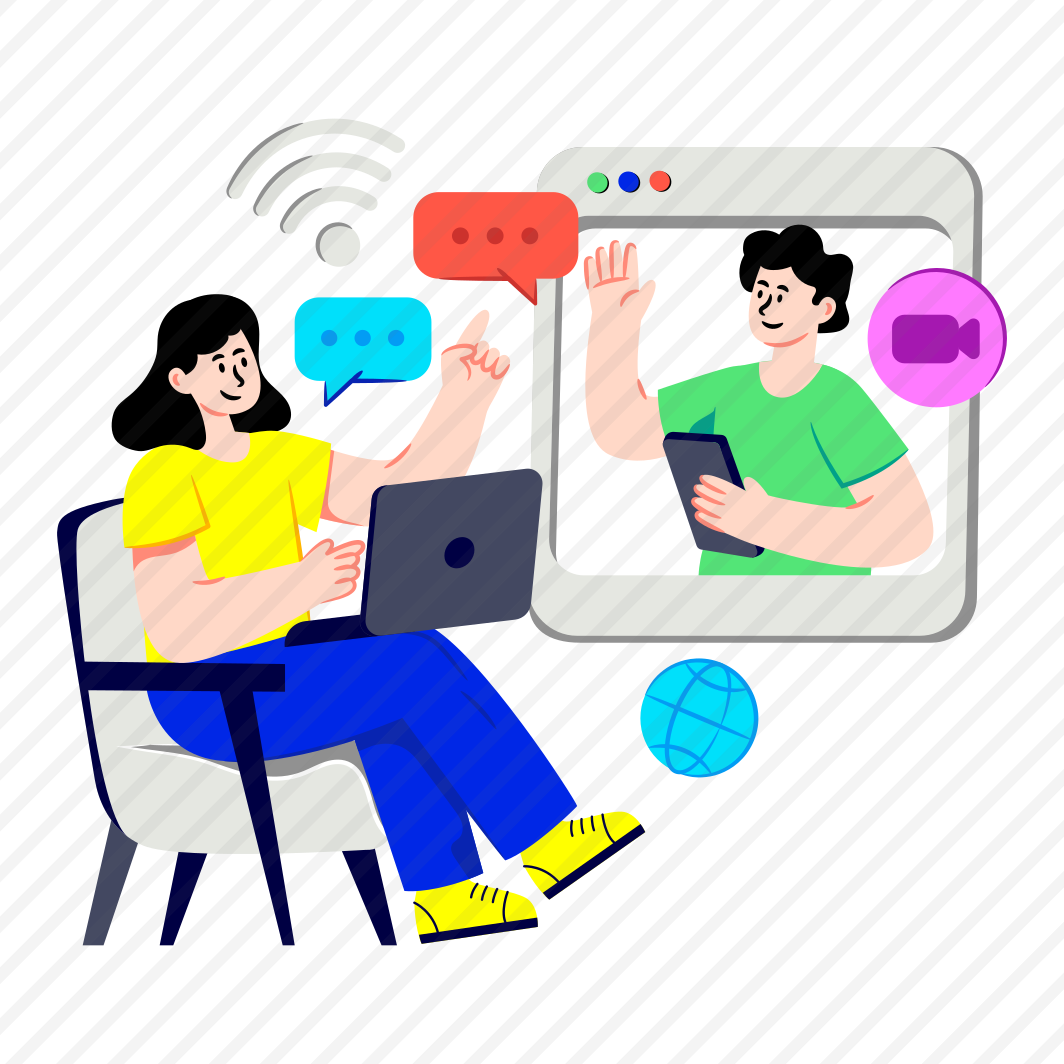 Video Call, Video Chat, Video Message, Video Communication, Live Chat, preview