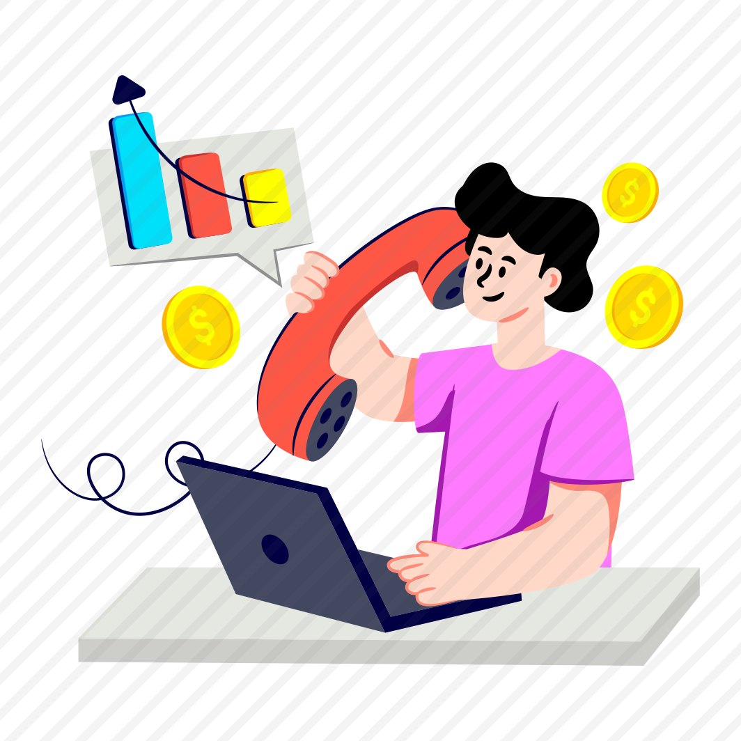 Business Call, Financial Call, Telecommunication, Phone Call, Teleconversation preview