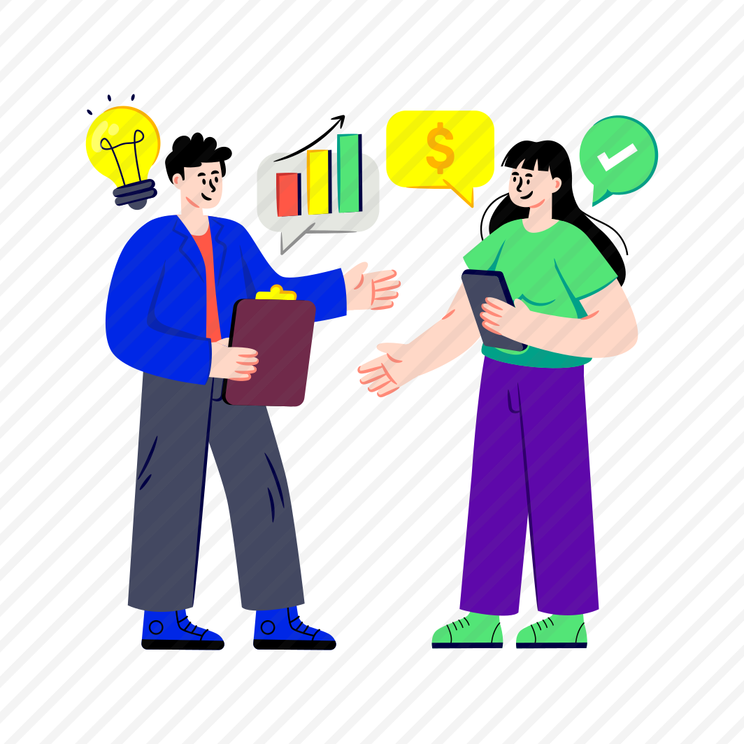 Business Conversation, Business Discussion, Business Negotiation, Business Chatting, Business Communication,,icons preview