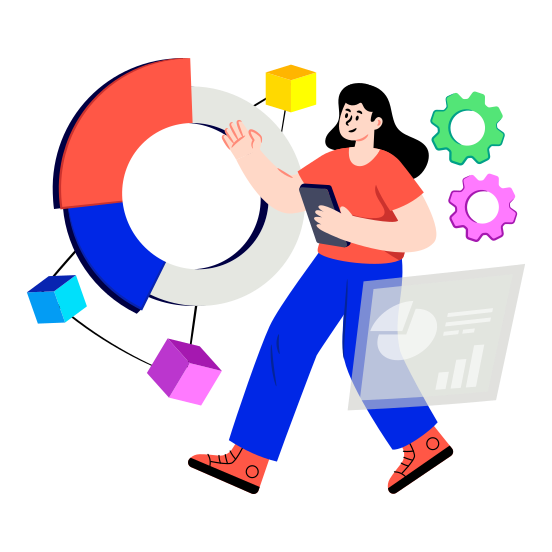 Business Presentation, Graphical Representation, Data Analyst, Statistics, Infographic, illustration