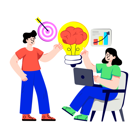 Creative Discussion, Business Discussion, Business Negotiation, Business Chatting, Business Communication, illustration