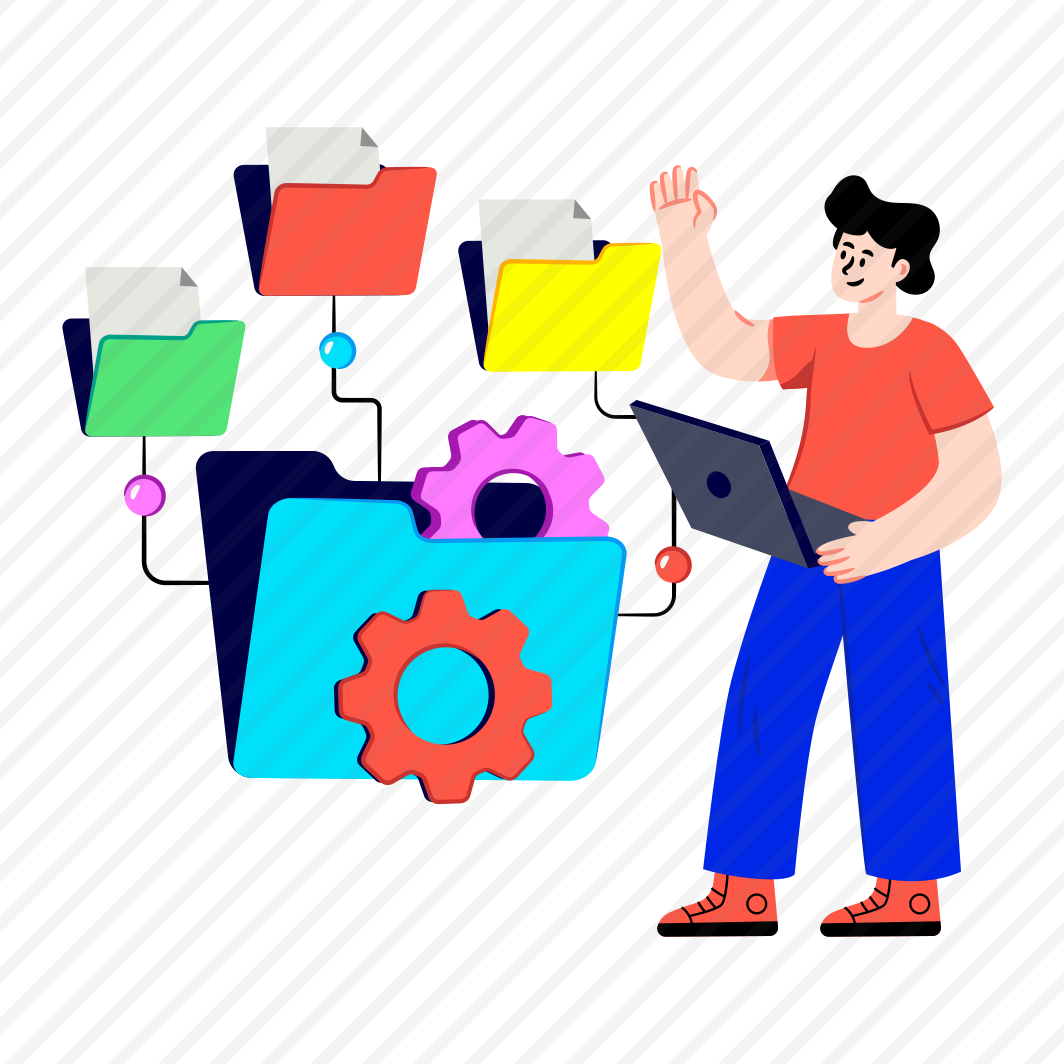 Data Management, Data Development, Data Setting, Folder Management, Document Management preview