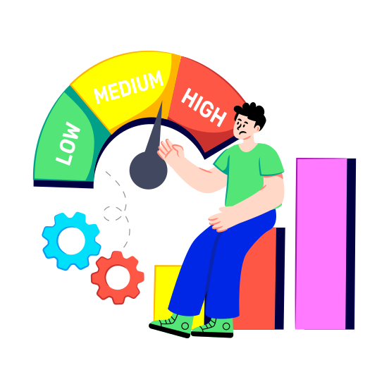 Risk Management, Risk Setting, Risk Analysis, Efficiency, Productivity, illustration