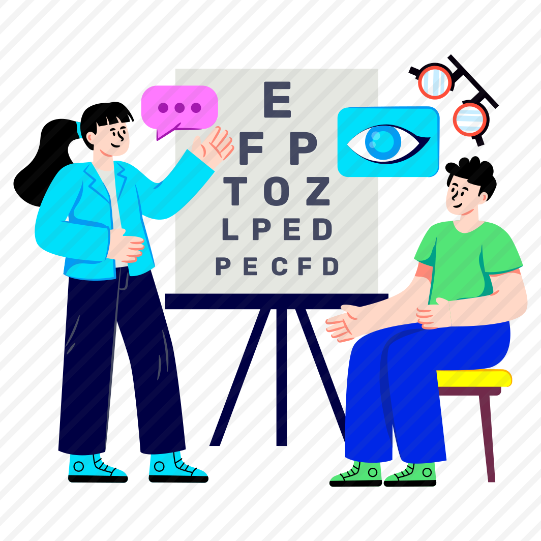 Eye Test, Vision Test, Eye Chart, Optical Test, Vision Chart preview