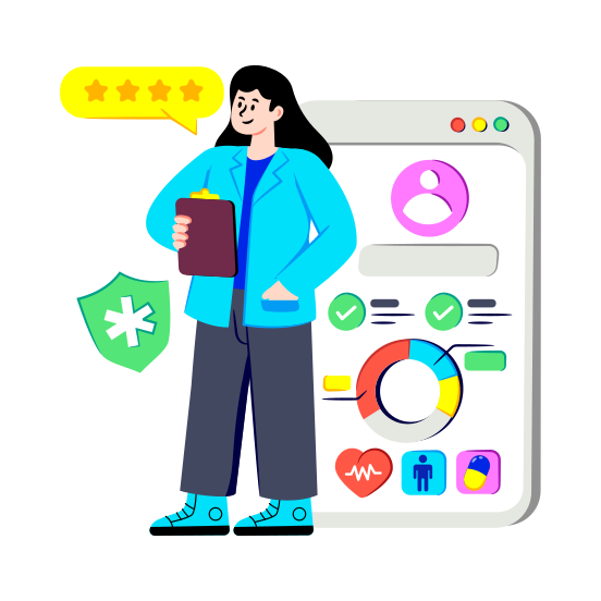 Medical Analytics, Infographic, Statistics, Medical Data, Medical Chart, illustration