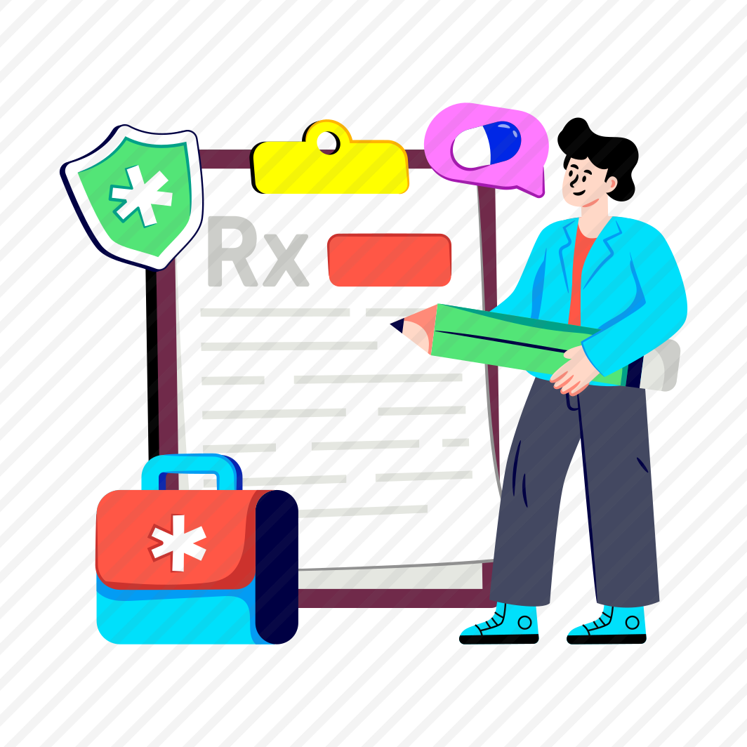 Prescription Writing, Medical Report, Rx, Medical Instruction, Medical Recommendation preview