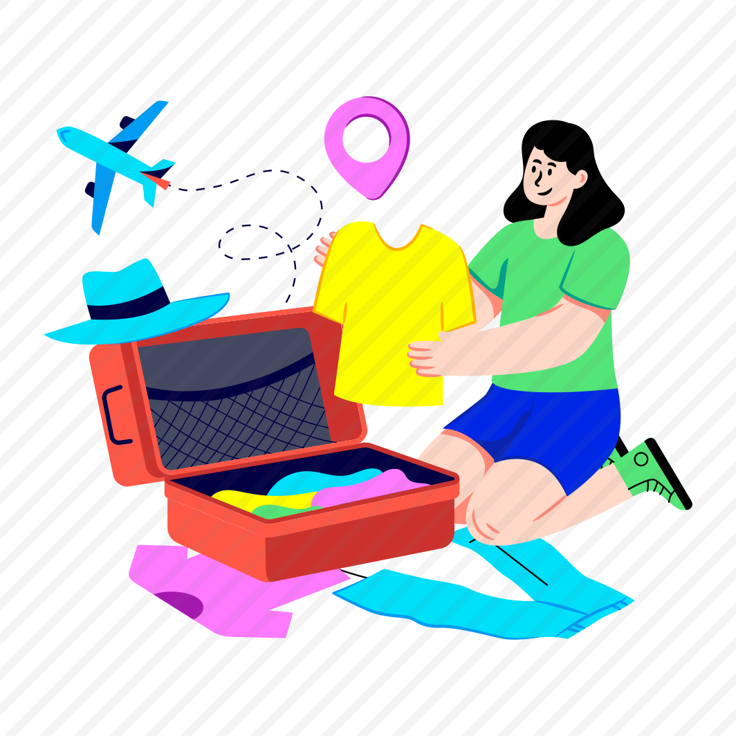 Bag Packing, Luggage Packing, Travel Preparation, Suitcase Packing, Briefcase Packing preview