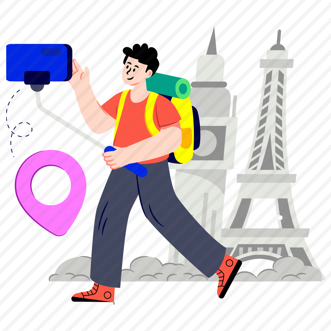 Taking Selfie, Taking Picture, Tourist, Traveler, Adventurer preview