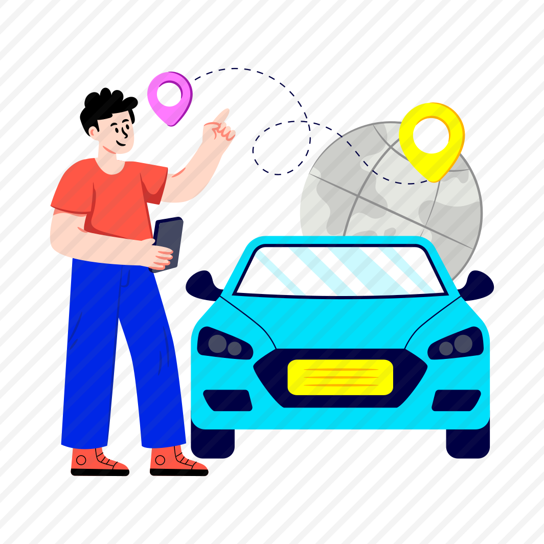 Vehicle Location, Car Direction, Gps, Navigation, Car Location preview