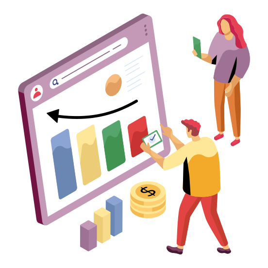 Business Data Analytics,business Graph , Infographic, Statistics, Business Chart, illustration