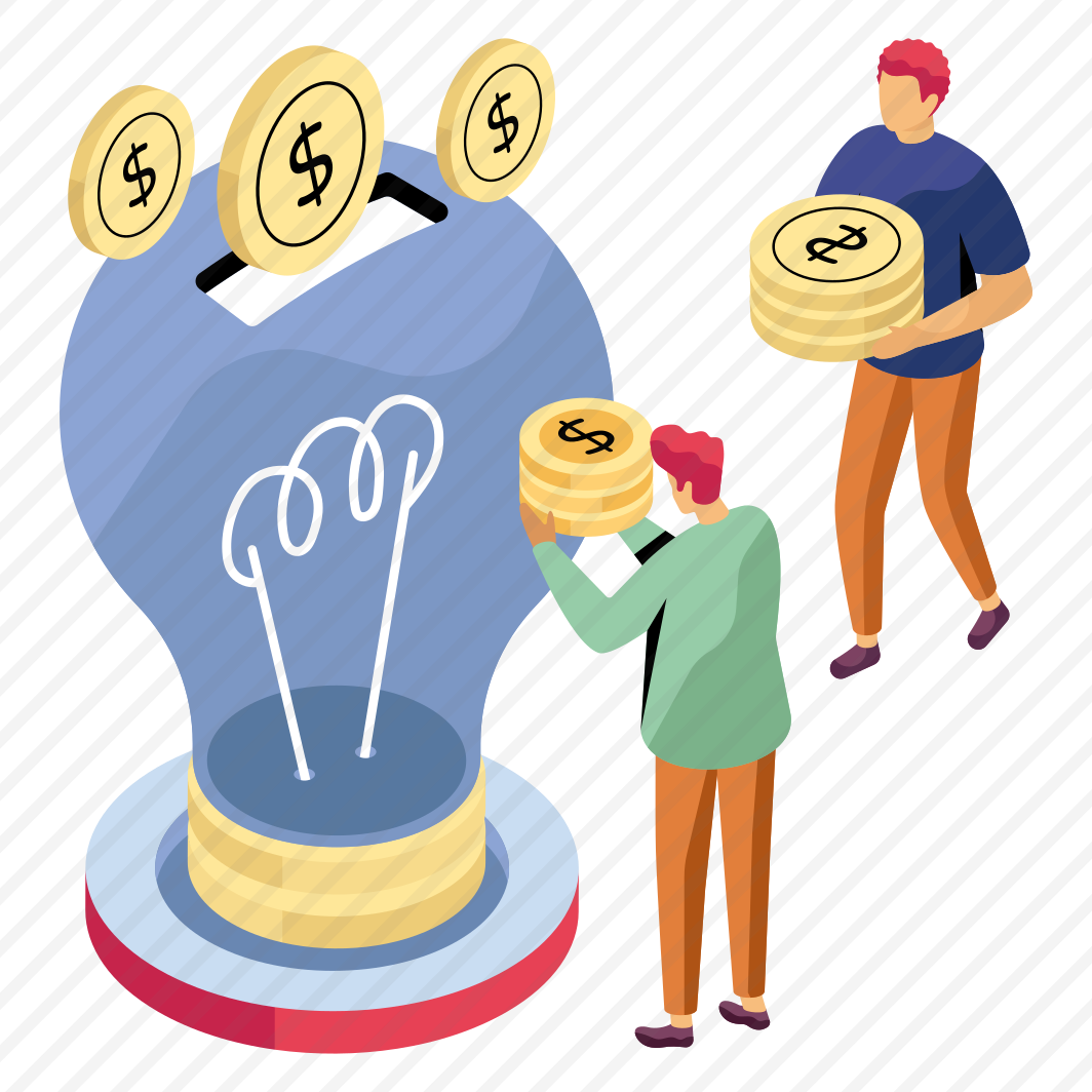 Crowdfunding, Crowdsourcing, Financial Idea, Innovation, Bright Idea , preview