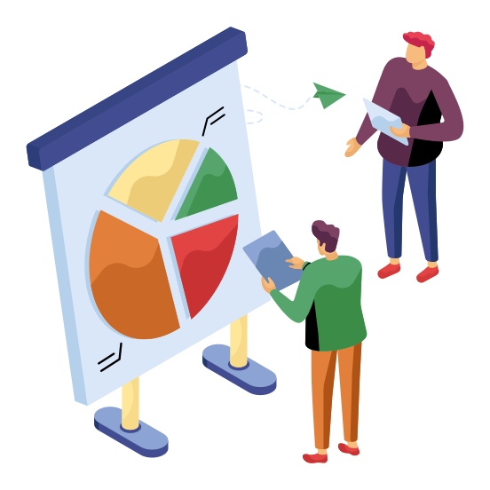 Data Presentation, Infographic, Statistics, Business Chart, Business Graph , illustration