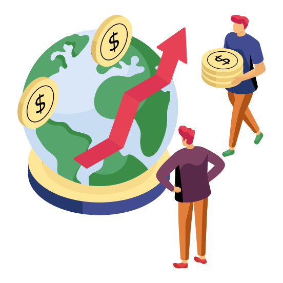 Global Data Analytics, Infographic, Statistics, Business Chart, Business Graph , illustration