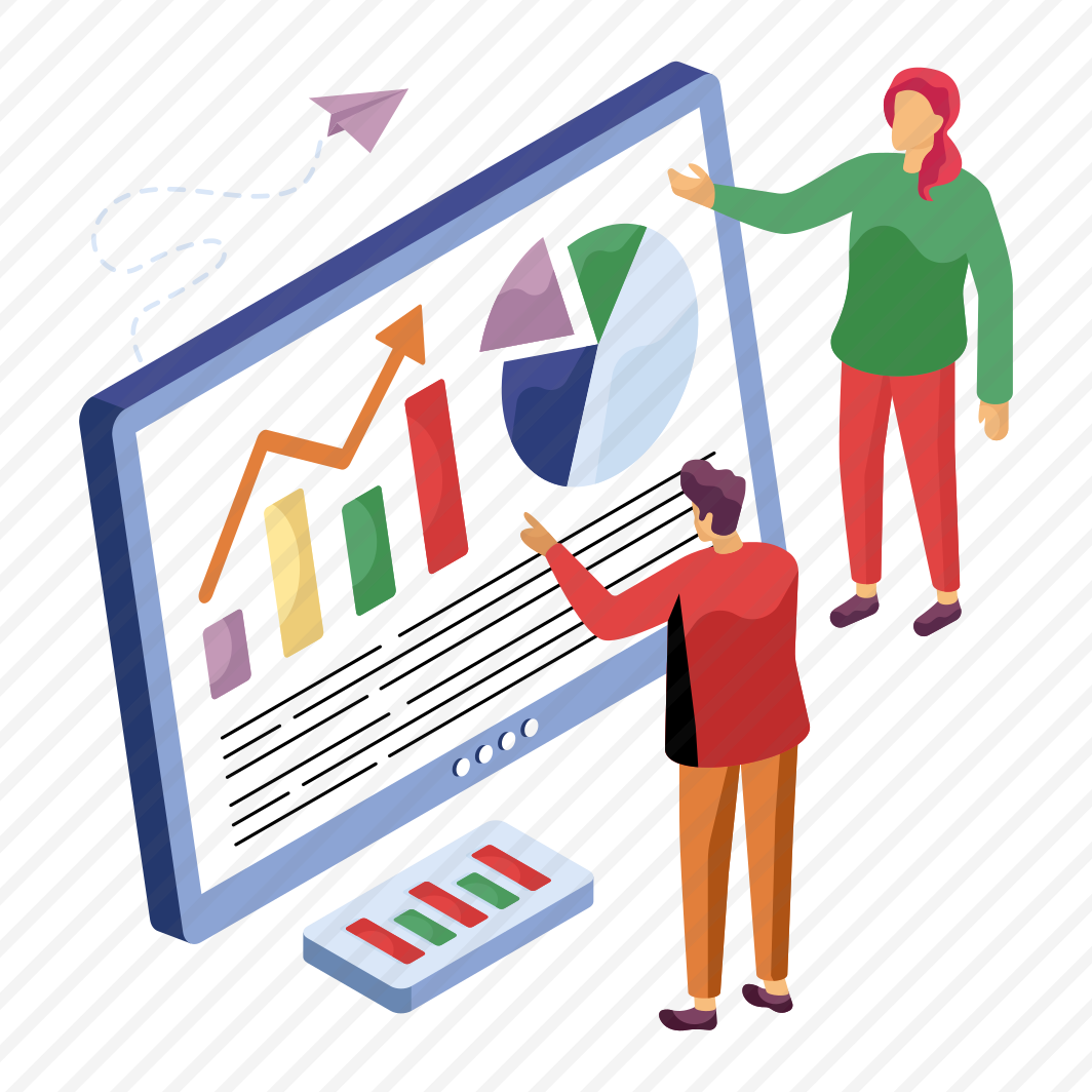 Online Data Analytics, Infographic, Statistics, Business Chart, Business Graph , preview