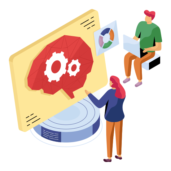 Brain Setting, Brain Management, Brain Development, Mind Development, Mind Setting , illustration