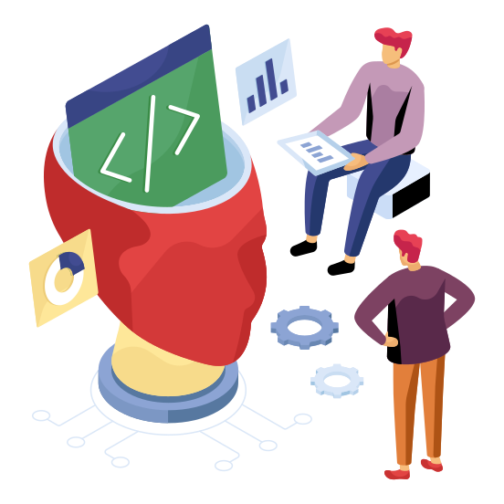 Coding, Programming, Software Development, Html Coding, Web Technology, illustration