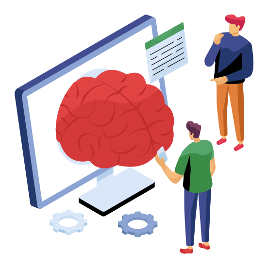 Mind Setting,brain Setting, Brain Management, Brain Development, Mind Development, illustration
