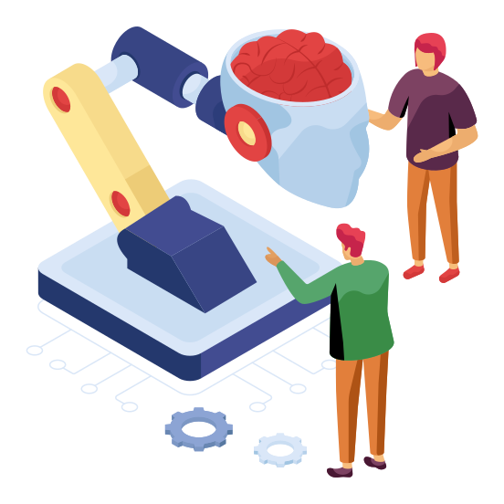 Robotic Arm Intelligence, Brain, Mind, Cerebrum, Intelligence , illustration