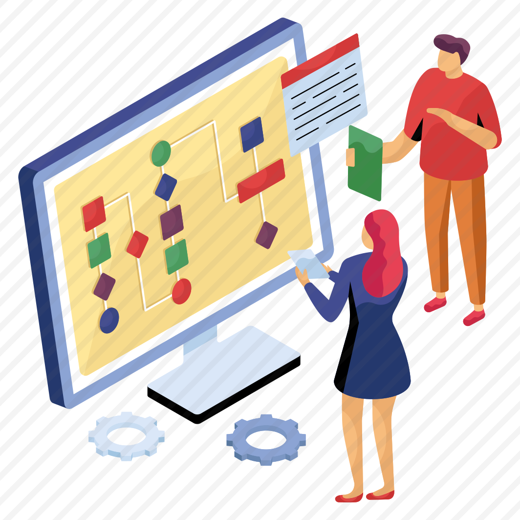 Sitemap, Flowchart, Flow Diagram, Hierarchy, Algorithm, preview
