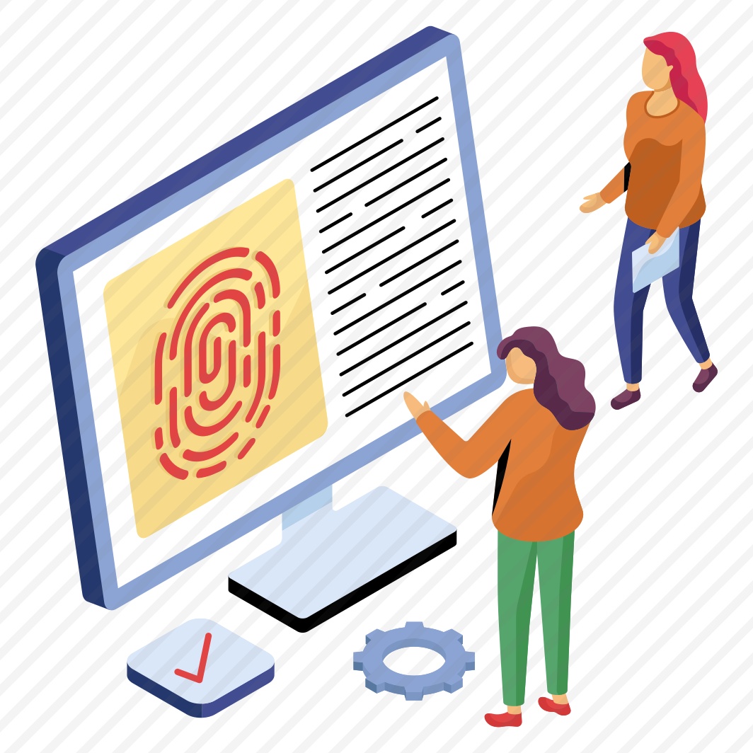 Online Fingerprint, Online Thumbprint, Online Biometric, Biometry, Computer Thumbprint , preview