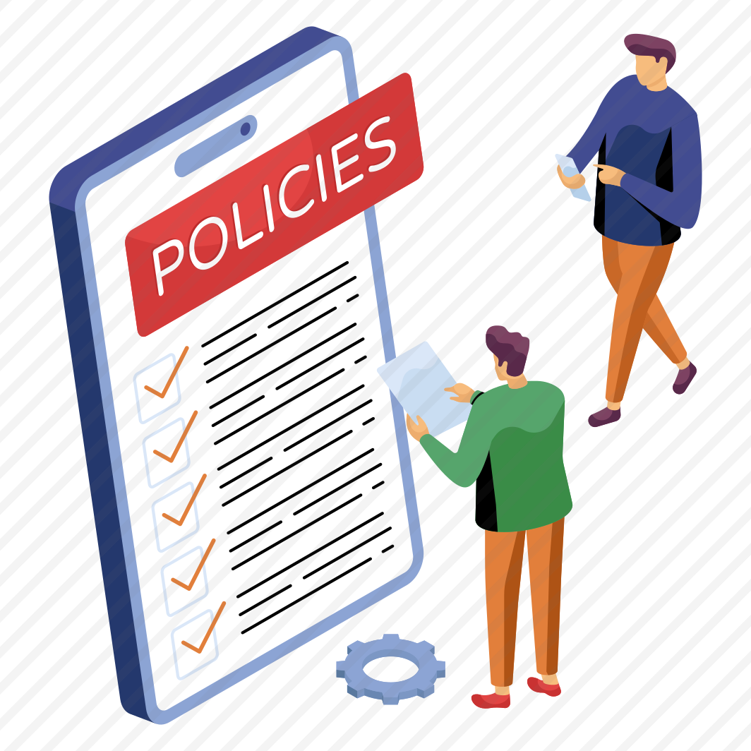 Policies, Rules, Instructions, List, Checklist , preview