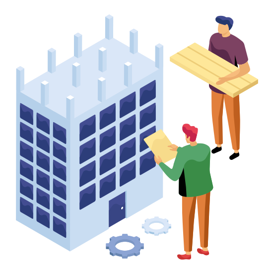 Building Construction, Under Construction, Architecture, Property, Structure , illustration
