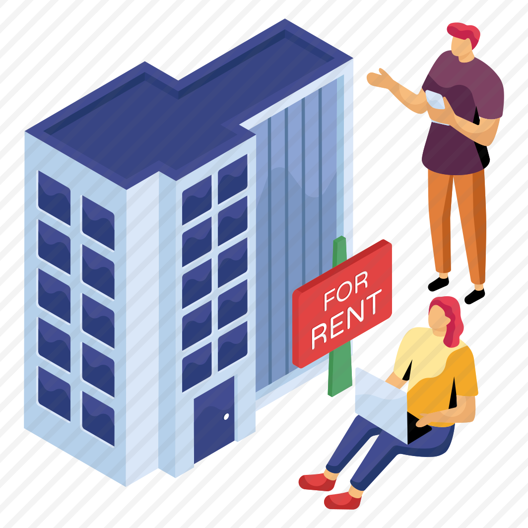 Building For Rent, Architecture, Real Estate, Property, Commercial Building, preview
