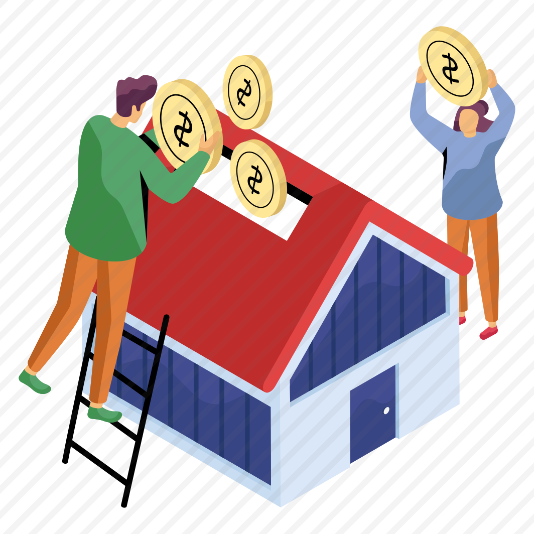 Home Savings, House Savings, Property Savings, Money Accumulation, Real Estate Savings, preview