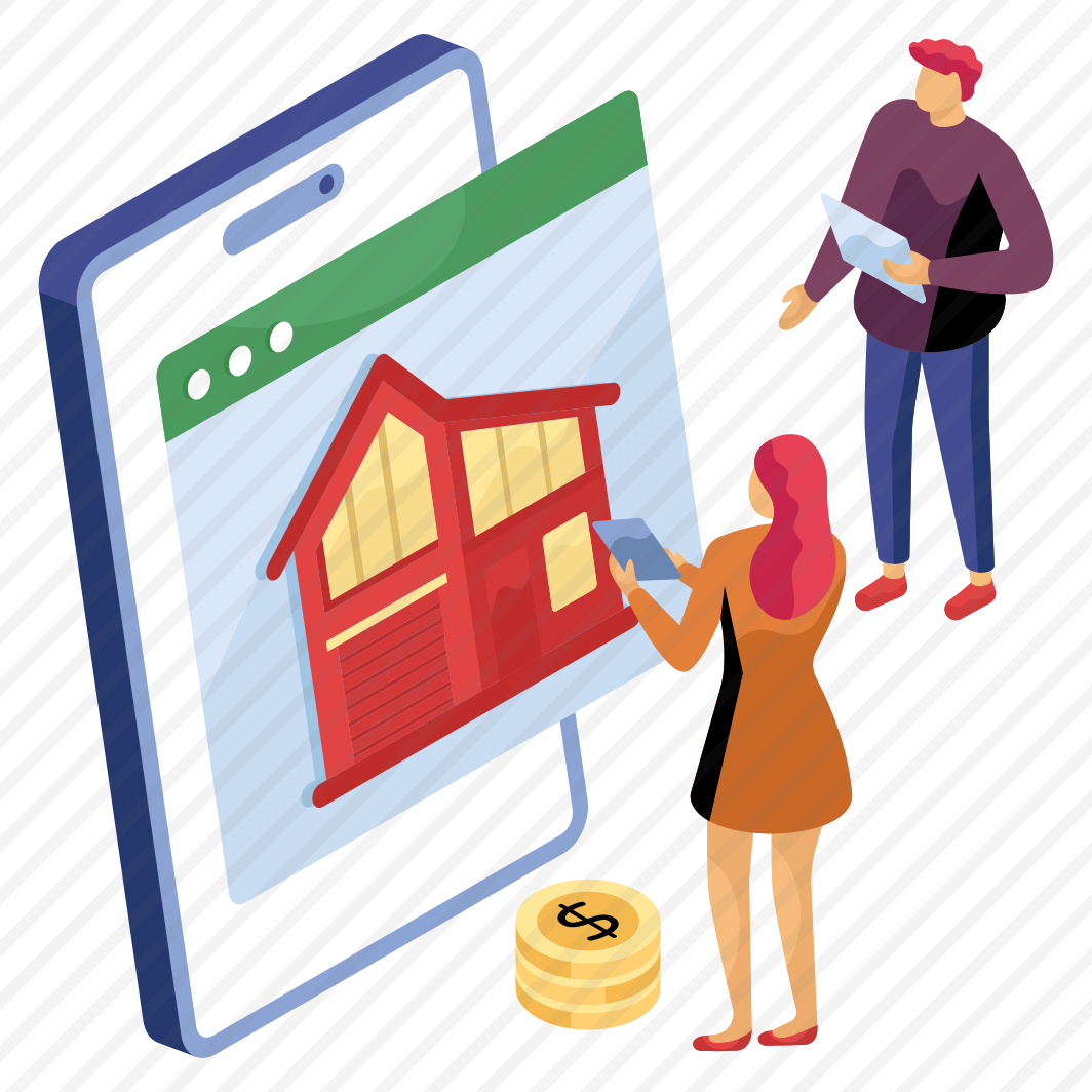 Online Property, Online House, Online Home, Online Real Estate, Real Estate Website, preview