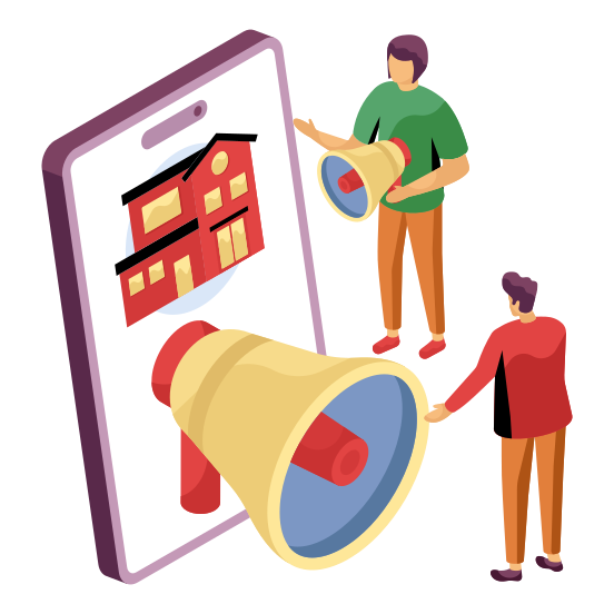 Property Promotion, Property Ad, Property Advertisement, Property Campaign, Real Estate Promotion, illustration