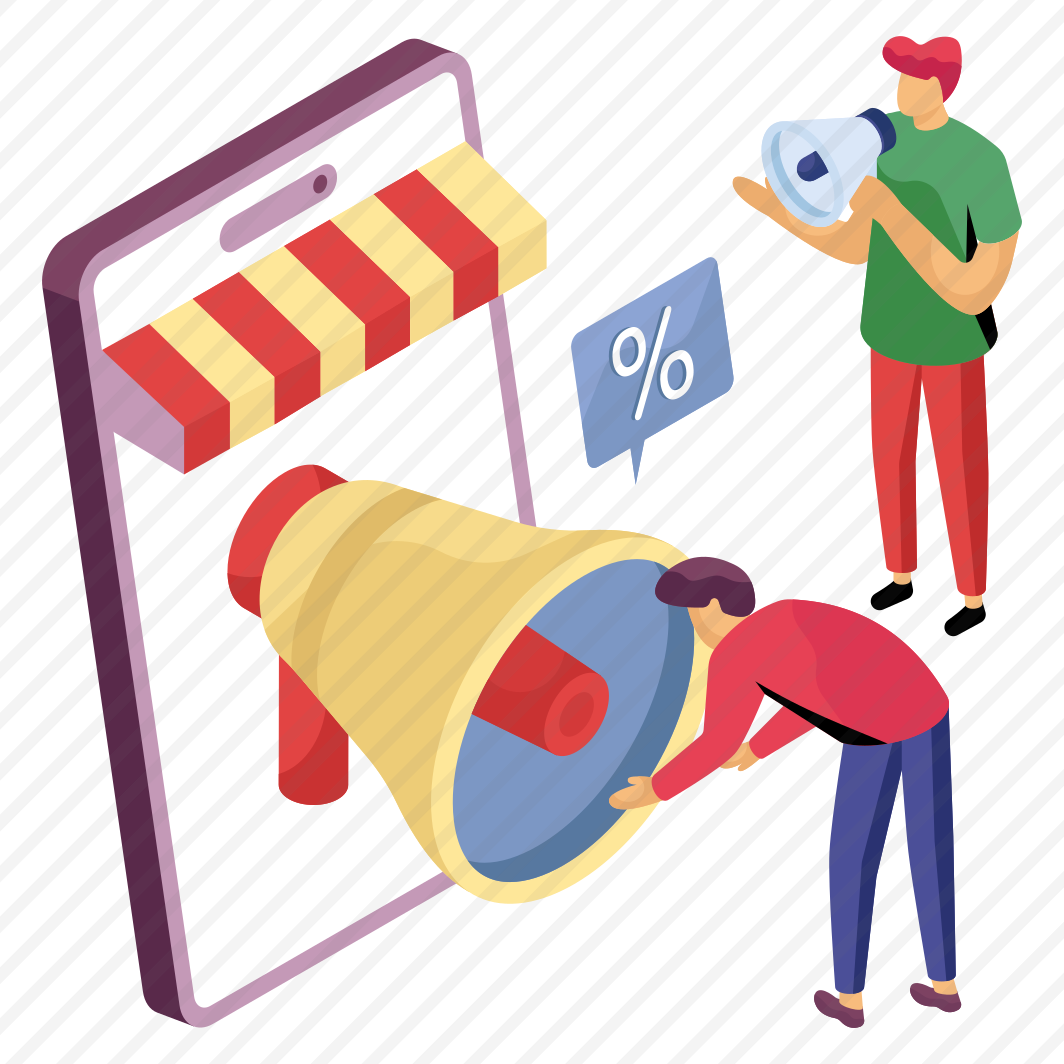 Mobile Discount Announcement, Mobile Publicity, Mobile Campaign, Phone Promotion, Mobile Marketing , preview