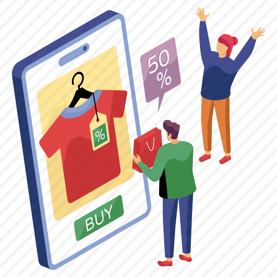 Mobile Shopping, Eshopping, Ecommerce, Shopping App, Buy Shirt Online , preview
