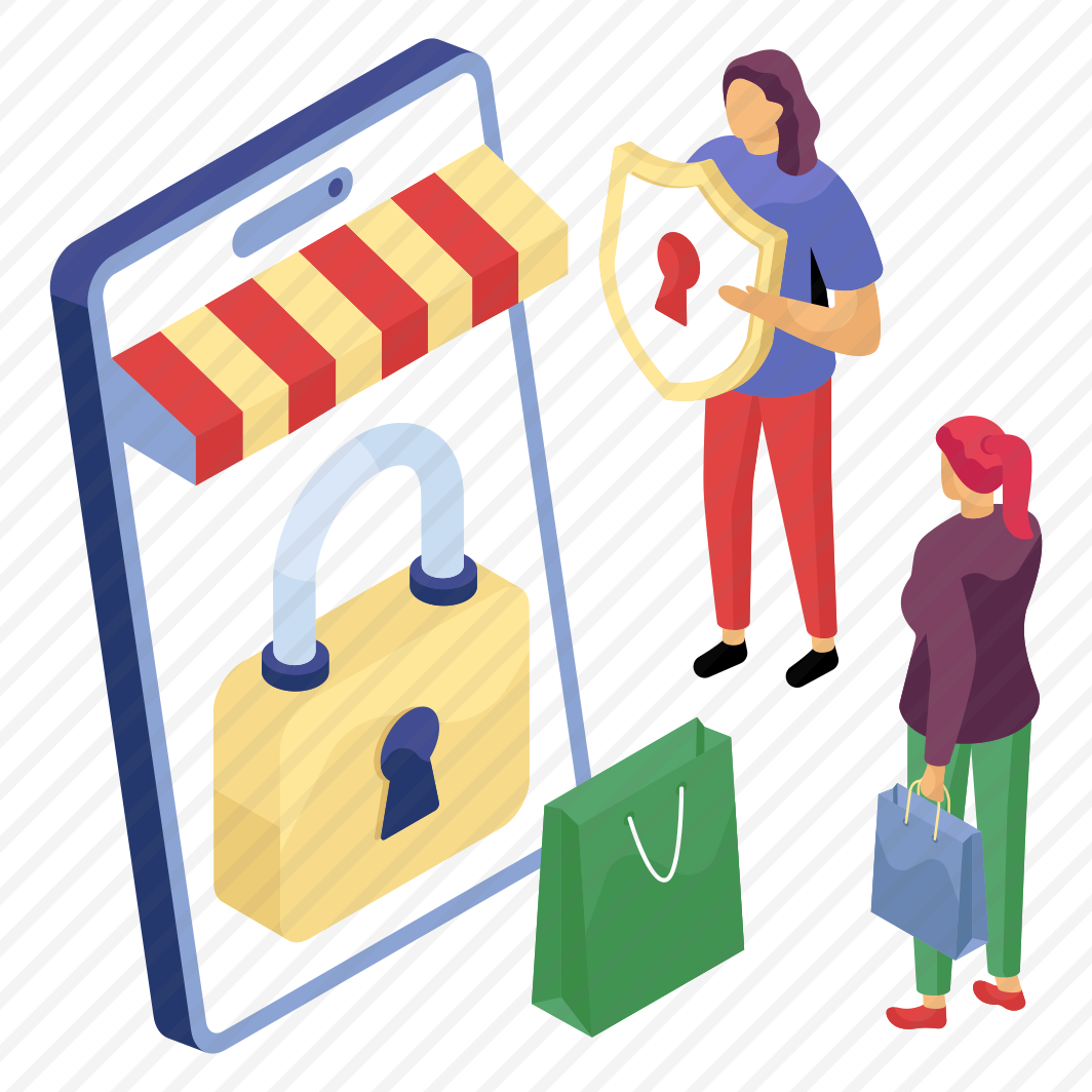Secure Mobile Shopping, Online Shopping, Buy Online, Mcommerce, Purchase Online , preview